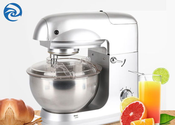 Silver 1000W Standlı Mikserler 5 Quart Paslanmaz Çelik 5 Litre