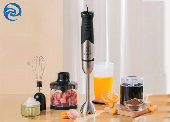 400W 500ml El Tipi Gıda Mikseri 304 Paslanmaz Çelik 2 Hız