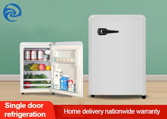 75L 90L 118L Retro Beyaz Donduruculu Mini Buzdolabı 2.6 Cu Ft