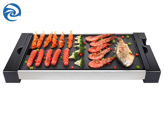 1800W Dumansız Elektrikli Barbekü Izgarası 110V 220V 625x316x65mm