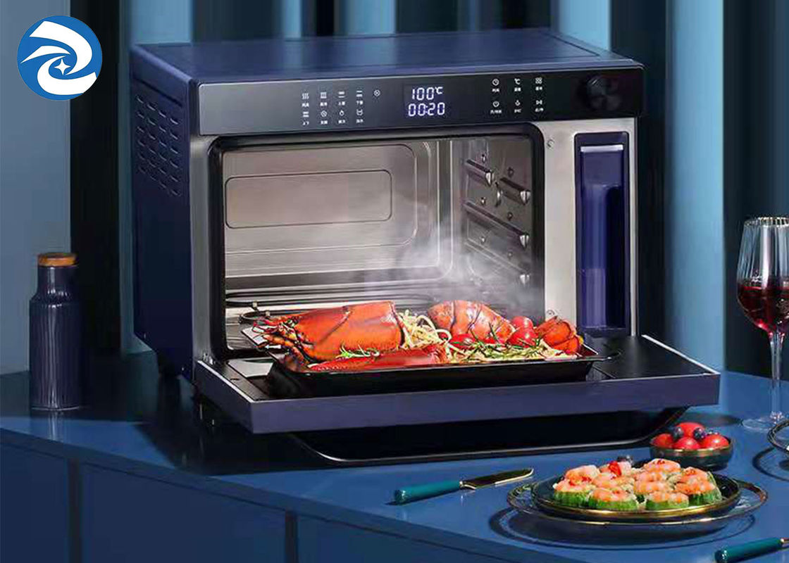 32L Otomatik Tost Makinesi ve Tost Makinesi Fırınları 2100W Havada Kızartma