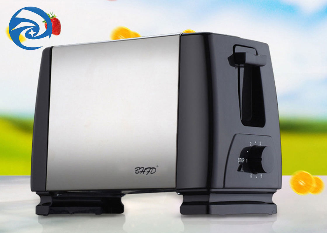 220V 750W Ekmek Kızartma Makinesi 2 Dilim Paslanmaz Çelik 6 Hız