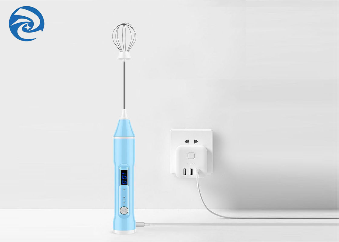 0.5A Standlı Mikserler 1200mAh USB Şarj Edilebilir Süt Köpürtücü