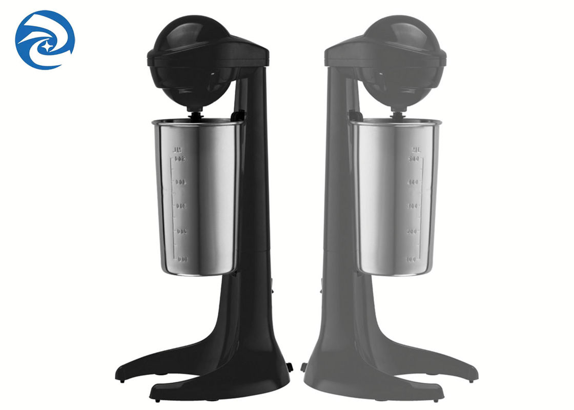 Paslanmaz Çelik Çift Kafa Milk Shake Makinesi 23000rpm 100W Ev Elektrikli