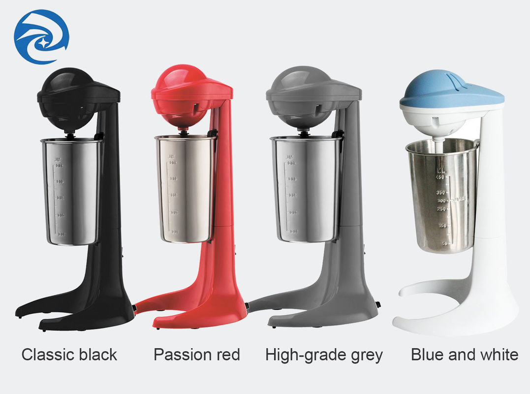 Paslanmaz Çelik Çift Kafa Milk Shake Makinesi 23000rpm 100W Ev Elektrikli