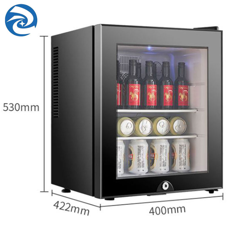 Siyah 55W 40L Ev Mini Buzdolabı 220V 1.4 Feet Küp