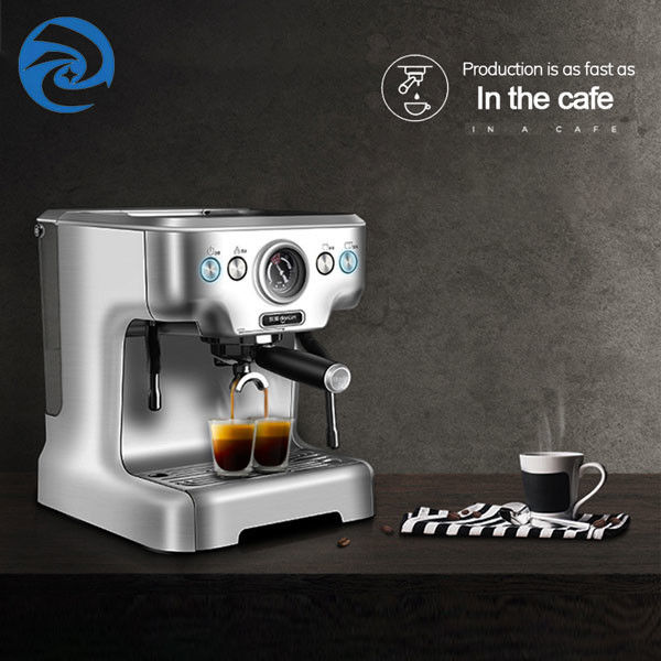 Paslanmaz Çelik Küçük Espresso Kahve Makinesi 2.7L 1250W