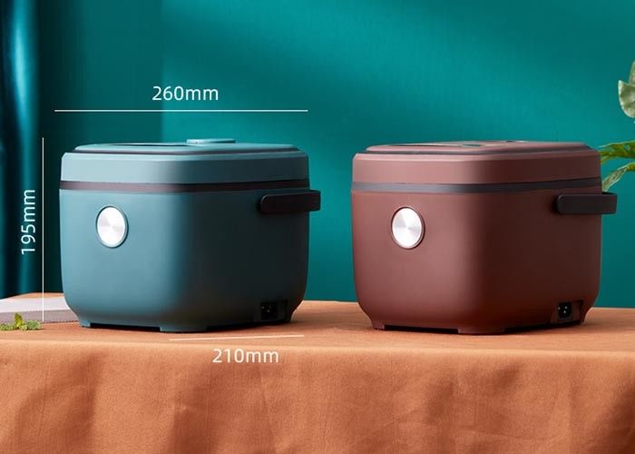2.5L Çoklu Pişiriciler 2.6qt 26x21x19.5cm 2 - 3 Kişilik Mikrobilgisayar Tipi