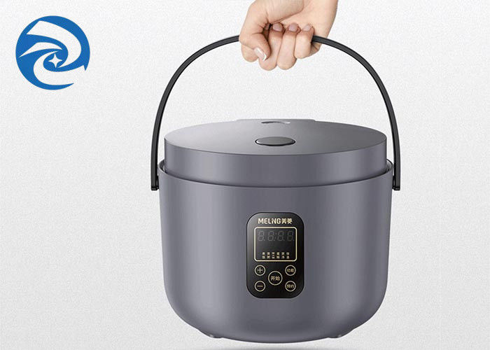 500W 3.2qt Çok Amaçlı Elektrikli Pirinç Pişirici 220V Kalın Su Isıtıcısı Astar Üç Boyutlu Isıtma