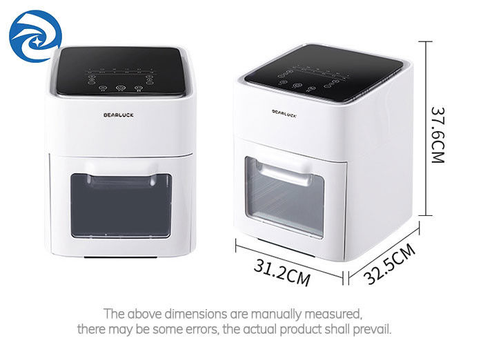 12L Çok Fonksiyonlu Tost Makinesi Fırın Hava Fritöz 1600W 12.7qt Büyük Kapasiteli