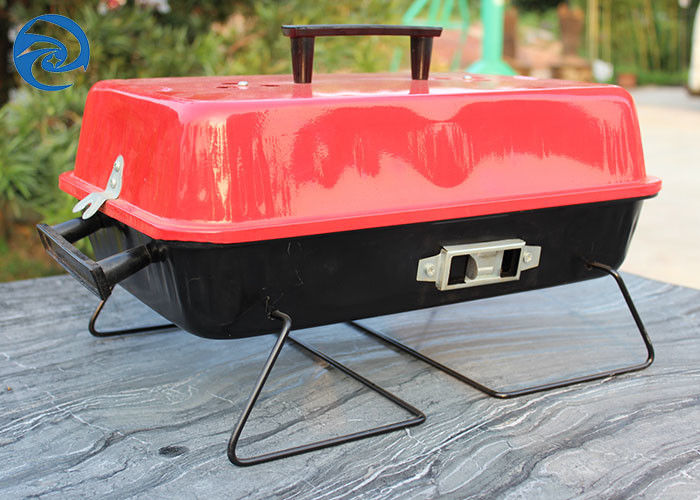 Taşınabilir 0.6mm Küçük Burger Grill 50cm×25cm×23cm