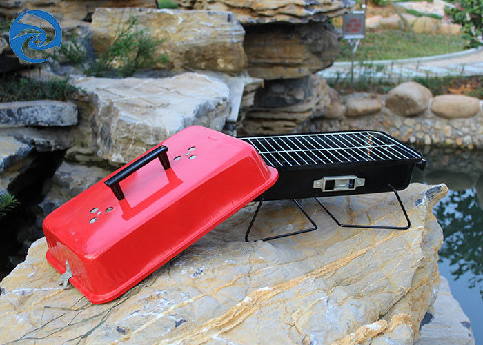 Taşınabilir 0.6mm Küçük Burger Grill 50cm×25cm×23cm