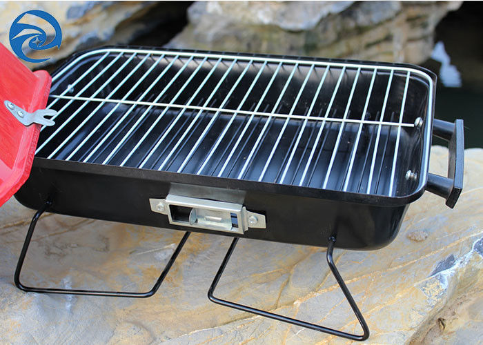 Taşınabilir 0.6mm Küçük Burger Grill 50cm×25cm×23cm