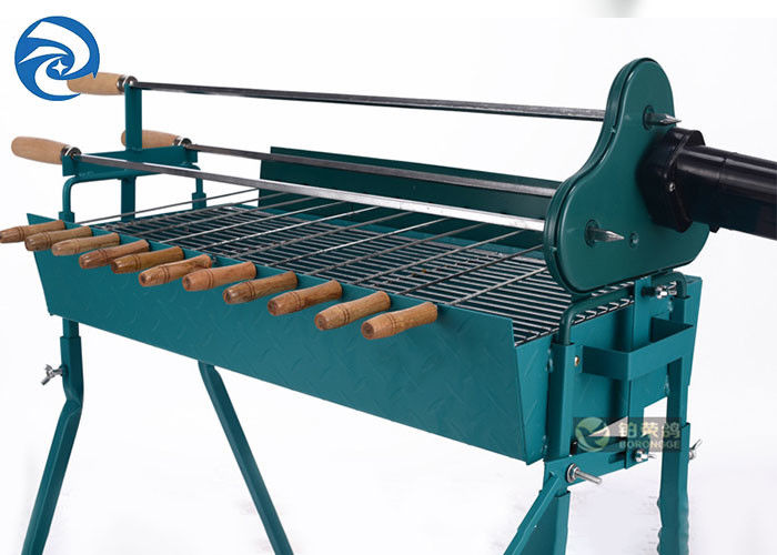 Açık Taşınabilir Katlanır Barbekü Izgara 110×34cmx81cm Et Şişleri