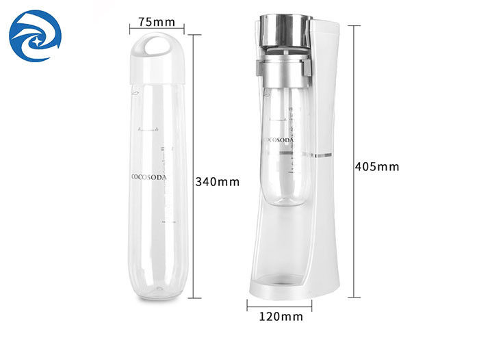 500ml 1000ml Kabarcık Su Makinesi Kırmızı Ticari
