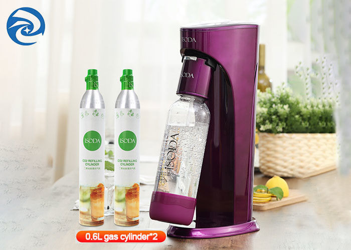 Mor 0.6L Ev Yapımı Soda Makinesi 180mmx115mmx400mm