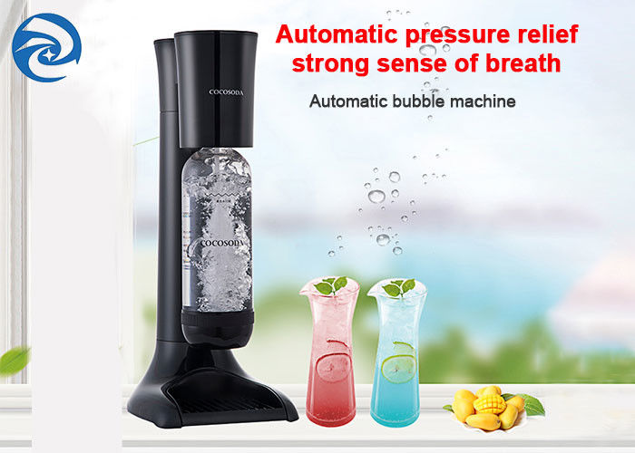 Siyah 360g Soda Kabarcık Su Makinesi Tam Otomatik